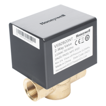 Válvula de Control Eléctrica / 2 Vías / Normalmente Cerrada / 110 V CA / DN20 (3/4") NPT / Retorno por Resorte / IP20