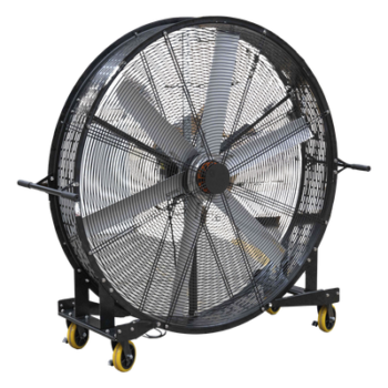 Ventilador Industrial Móvil Ultra Silencioso de 1.5 m y 127 Vca, Ideal para Almacenes, Hangares, Líneas de Producción, Gimnasios