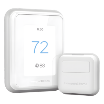 Termostato inteligente Wi-Fi con pantalla táctil a color y sensores inalámbricos RedLINK, para sistemas de hasta 3H/2C bomba de calor, serie T10 Pro