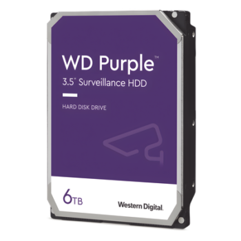 Disco Duro PURPLE de 6TB / 3 AÑOS DE GARANTÍA / Para Videovigilancia