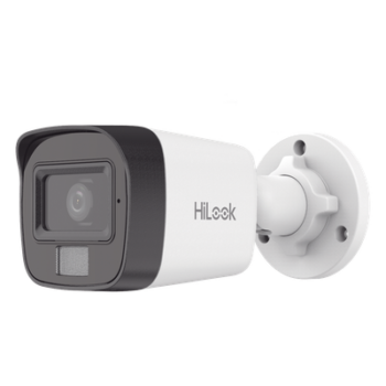 [Dual Light] Bala IP 2 Megapixel (1080p) / Lente 2.8 mm / Ángulo de visión 101° / 20 mts IR + 15 mts Luz Blanca / Micrófono Integrado / ACUSENSE Lite / Exterior IP67 / PoE / dWDR / H.265+ / ONVIF