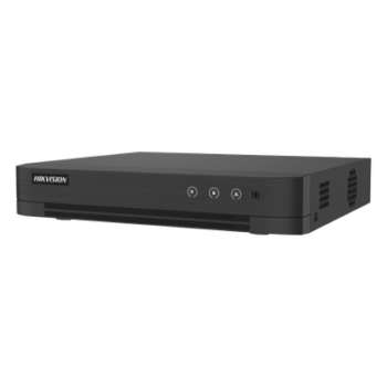 [Audio Bidireccional] DVR 8 Canales TurboHD + 2 Canales IP / 2 Megapixel (1080p) Lite / Acusense Lite (Evita Falsas Alarmas) / Audio por Coaxitron / 1 Bahia de Disco Duro / H.265+ / Salida de Vídeo Full HD
