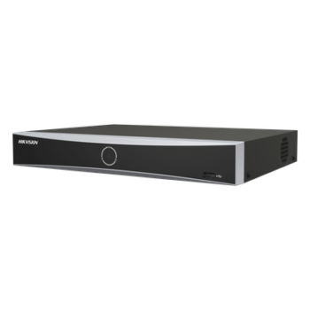 [Acusearch] NVR 12 Megapíxel (4K) / 8 canales IP / 8 Puertos PoE+ / Reconocimiento Facial / AcuSense (Evita Falsas Alarmas) / 1 Bahías de Disco Duro / HDMI en 4K / 300 Metros PoE Modo Extendido