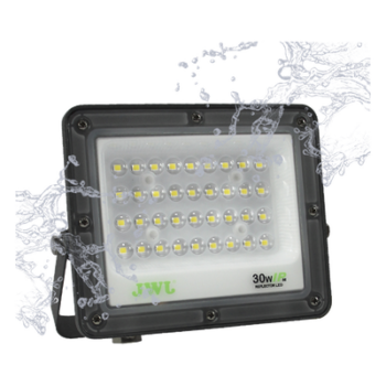 Reflector Tipo Lupa 100 W / Flujo luminoso 10 000 lm / 110 - 240 Vca~ 60Hz / Dimensiones 270 x 210 x 22 mm / Uso en exterior IP66.