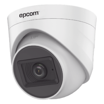 AUDIO POR COAXITRON / Domo TURBOHD 2 Megapixel (1080p) / Gran Angular 106° / Lente 2.8 mm / 20 mts IR EXIR / Interior / 4 Tecnologías / dWDR