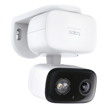 Cámara de Seguridad Wi-Fi PTZ / 2K 3MP (2304x1296) / Visión Nocturna Color con Spotlights / Detección y Seguimiento AI / IP65 / RTSP-ONVIF / Audio Bidireccional / Almacenamiento Local y Cloud
