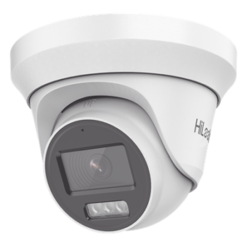[Audio Bidireccional + Dual Light + ColorVu] Turret TURBOHD 3K / 5 Megapixel / Lente 2.8 mm / 40 mts IR EXIR + 40 mts Luz Blanca / Micrófono y Bocina Integrado / Exterior IP67 / dWD