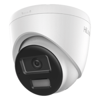[Dual Light] Turret IP 4 Megapixel  / Lente 2.8 mm / 20 mts IR + 20 mts Luz Blanca / Micrófono Integrado / ACUSENSE Lite / Exterior IP67 / PoE / dWDR / H.265+ / ONVIF
