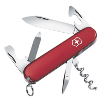 Navaja Victorinox de Bolsillo Sportsman Multiherramienta con 13 Funciones.