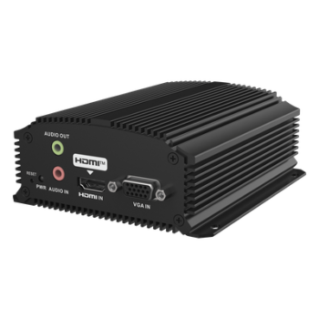 Codificador de Vídeo (Encoder) / Entrada HDMI o VGA / 1 Entrada de Audio