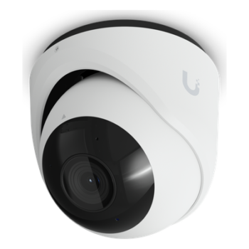Cámara de Seguridad Turret Color Blanco / Alimentación PoE/ Resistente a Manipulaciones IK04/ Sensor de Imagen 1/1.8" 8MP/ Ajuste Manual 3 Ejes