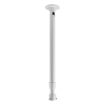 Montaje de techo telescópico tipo tubo para PTZ Hikvision, largo 60 cm - 120 cm