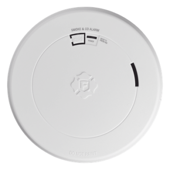 Detector Combo de Humo/CO, Autónomo, Batería Sellada de Litio de 10 años, No Requiere Panel, Diseño Ultra Delgado, No Requiere Cableado