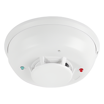 Detector Fotoelectrico de Humo de 4 Hilos con Relevador y Sensor de Temperatura, Serie i3