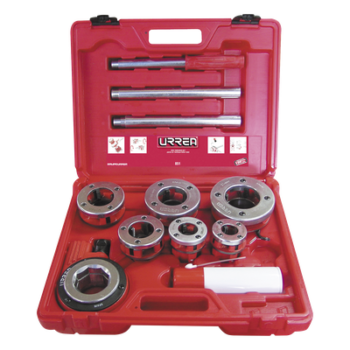 Juego de Tarraja de dados para tubo 1/2" - 2" NPT 9 piezas