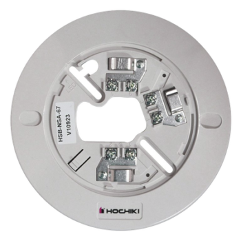 Base De 6" Color Hueso Para Sensores Análogos Direccionales Hochiki (0300-06820) 7TH Edición UL268
