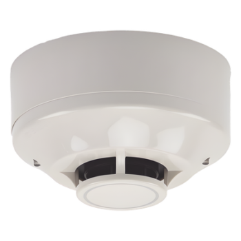 Detector de calor inalámbrico direccionable de temperatura fija a 135 °F, serie SWIFT, con base incluida