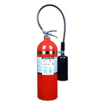 Extintor de dióxido de carbono CO2/ Para fuegos Clase B y C/ Certificación UL/ 20lb (9.07 Kg)