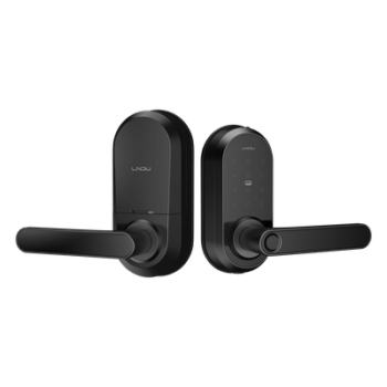 Cerradura Inteligente Wi-Fi / Escáner de Huella Digital / Teclado Táctil / 5 Métodos de Acceso / 8 Baterías AA / Puertas 35-55 mm / Normalmente Abierto 5-3600 s / IP65