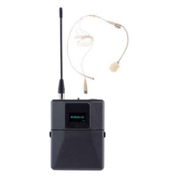 Headset Microfono Digital Inalámbrico EP-59S / Banda U 540-690 MHz / Tecnología Digital pi/4-DQPSK / Transmisión Estable Antinterferencias / Autonomía 10 Horas / Display OLED / Potencia Ajustable hasta 10 dBm