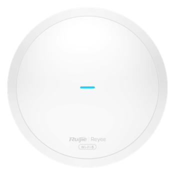 Punto de acceso Wi-Fi 6 / 1.77 Gbps / Doble banda 2.4+5 GHz / MU-MIMO 2x2 / 60 m (197 ft) cobertura / Montaje en techo