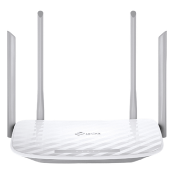 Router Wi-Fi 5 / Doble Banda AC1200 / 4 Antenas Externas / 4 Puertos LAN 10/100 Mbps / MU-MIMO 2x2 / Modo Triple Operación