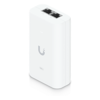 Inyector PoE++ / 48V DC @ 1.25A / Hasta 60W / Gigabit LAN / 4 Pares de Alimentación / LED de Estado
