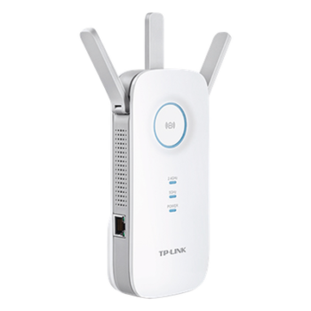 Repetidor WiFi AC / 1750 Mbps / Doble Banda 2.4 y 5 GHz / Puerto Gigabit / 3 Antenas Externas / Cobertura 929 m² (10,000 ft²)