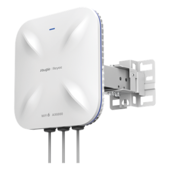 Punto de Acceso Mesh Wi-Fi 6 / Dual Banda 2.4/5 GHz / 5.95 Gbps / MU-MIMO 4x4 / Puerto 2.5G y SFP / IP68 / -40°C a 65°C