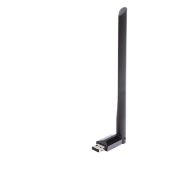 Adaptador USB Wi-Fi / Dual Band AC600 / 200 Mbps 2.4 GHz + 433 Mbps 5 GHz / Antena 5 dBi / USB 2.0