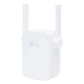 Extensor de Cobertura WiFi / Doble Banda 2.4 y 5 GHz / 750 Mbps / 2 Antenas Externas / Puerto Ethernet 10/100 Mbps / 2.56 x 2.56 x 2.56 pies