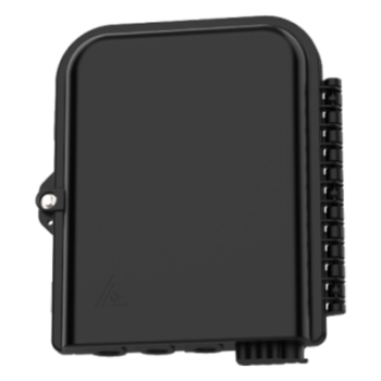 Caja de Empalme FTTx / 24 Fusiones / Splitter 1x8 SC/APC / 8 Acopladores SC/APC / 3 Puertos Troncal / IP65 / Interior-Exterior