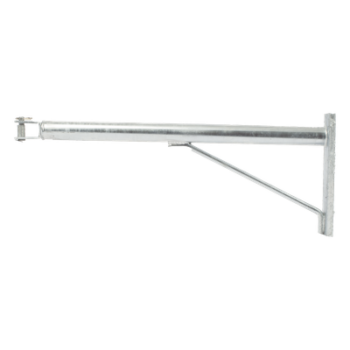 Brazo de Extensión para Fibra Óptica / 60 cm (1.97 ft) / Acero Galvanizado en Caliente / 2.4 kg / Herraje Tipo D / Compatible ADSS, Figura 8