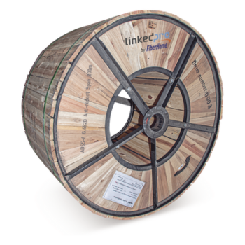 Cable de Fibra Óptica ADSS / Monomodo G.652D / 6 Hilos / Armadura Anti-Roedor / Span 200 m (656.2 ft) / 4 km / Dieléctrico Autosoportado