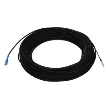 Cable de Fibra Óptica Drop / G.657A2 / Monomodo Simplex / 100 m (328.08 pies) / SC/UPC-SC/UPC / LS0H / Interior-Exterior