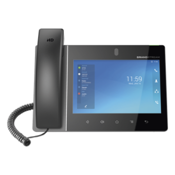 Videoteléfono IP Android / 16 Líneas SIP / Pantalla Táctil 8" / Wi-Fi 6 / Bluetooth 5.0 / PoE+ / Cámara 2 MP con Obturador de Privacidad