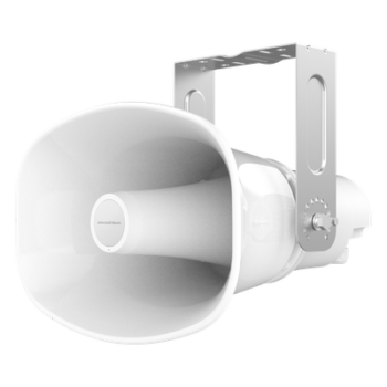 Altavoz SIP Bidireccional / 50W / 126 dBA / IP66 / 3 Micrófonos con IA / PoE++ / Alcance 8 m (26.2 ft)