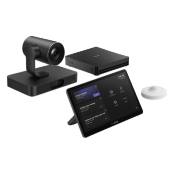 Sistema de Videoconferencia / Microsoft Teams Rooms / Intel Ultra 5 con NPU / Cámara Dual 4K / Zoom Óptico 20x / Panel Táctil 11.6" / Compartir Inalámbrico 1080p