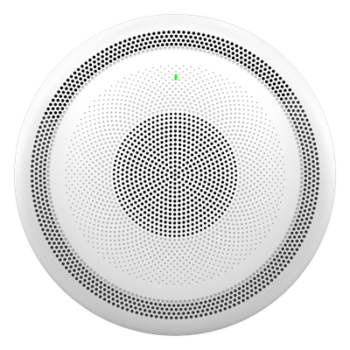 Altavoz SIP Intercomunicador / 15W HD / 3 Micrófonos Direccionales MMAD / Alcance 4.2 m (13.8 ft) / Wi-Fi Dual Band / Bluetooth / Superficie Lavable