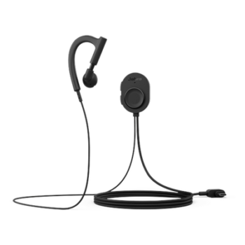 Auricular Mono PTT / USB-C Plug-and-Play / IP67 / Resistente a Caídas 1.8 m (5.9 ft) / Micrófono con Filtro de Ruido / PeakStop™