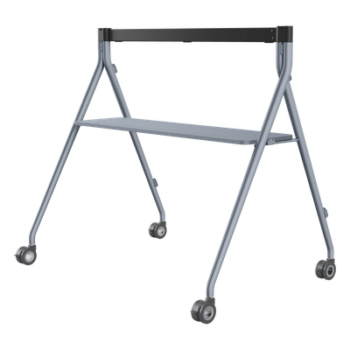 Soporte de Piso con Ruedas / Pantallas 65"-86" / 8 Configuraciones Modulares / VESA / 12.7-23.8 kg