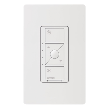 Control de Velocidad de Pared / 1.5 A / 120 V / Unipolar / Neutro Requerido / Velocidad Favorita / Blanco