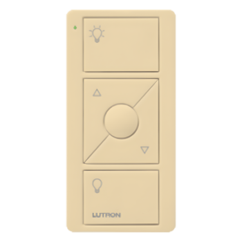 Control Inalámbrico de Iluminación / 3 Botones / Atenuación Subir-Bajar / Montaje en Pared o Mesa / Batería CR2032