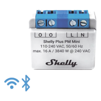 Medidor de Potencia Inteligente Wi-Fi / 1 Canal / 16 A / 2.4 GHz / Diseño Ultracompacto / Medición sin Hub