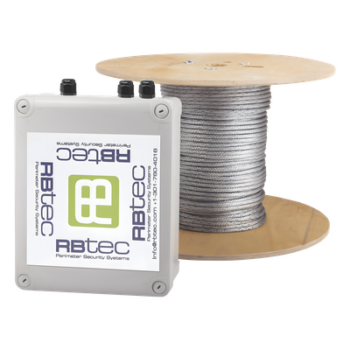 Kit de Cable Sensor Perimetral IRONCLAD para Cercas Ciclónicas / 152 METROS / 1 ZONA / Sin Falsas Alarmas por Viento / TODO Incluido