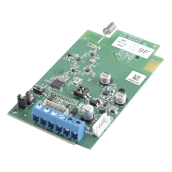 Transceptor Inalámbrico / 916 MHz / 2 Vías / Interfaz Canal Bus / Instalación en Gabinete / Compatibilidad Sensores 1 y 2 Vías