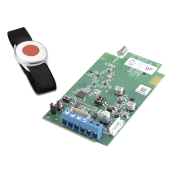 Kit de Transceptor Inalámbrico 916MHz. 2 Vías y Botón de Pánico compatible con panel Crow