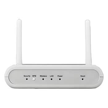 Punto de acceso inalámbrico / 802.11b/g/n / Seguridad WPS / 3 puertos Ethernet 10/100 Mbps / Uso interior / Compatible cámaras iPCAM Honeywell