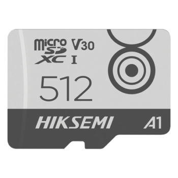 Tarjeta MicroSD / 512 GB / 100 MB/s Lectura / 85 MB/s Escritura / Clase 10 U3 V30 / TLC NAND / Videovigilancia Móvil 24/7 / -25°C a 85°C
