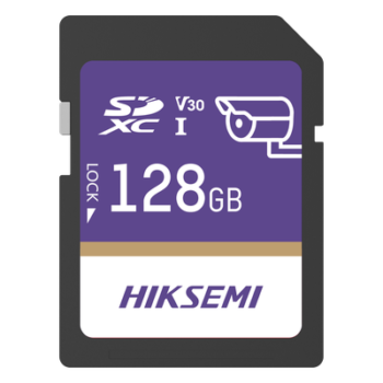 Tarjeta SD para Videovigilancia / 128 GB / 100 MB/s Lectura / 90 MB/s Escritura / Clase 10 U3 V30 / 3D TLC NAND / -25°C a 85°C (-13°F a 185°F)